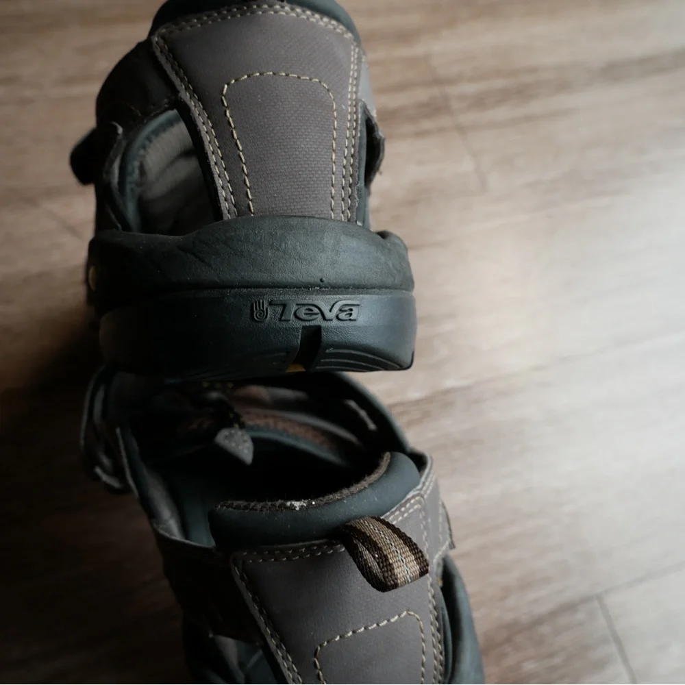 Teva Gray and Gold Forebay Water Sandal‎